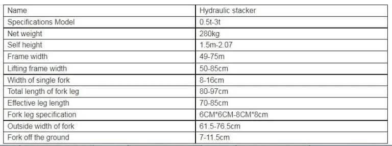 Manual Hand Stacker