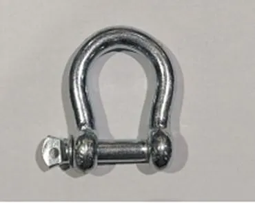 EUROPEAN BOW SHACKLE WITH SCREW PIN