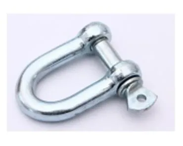 EUROPEAN D SHACKLE WITH SCREW PIN