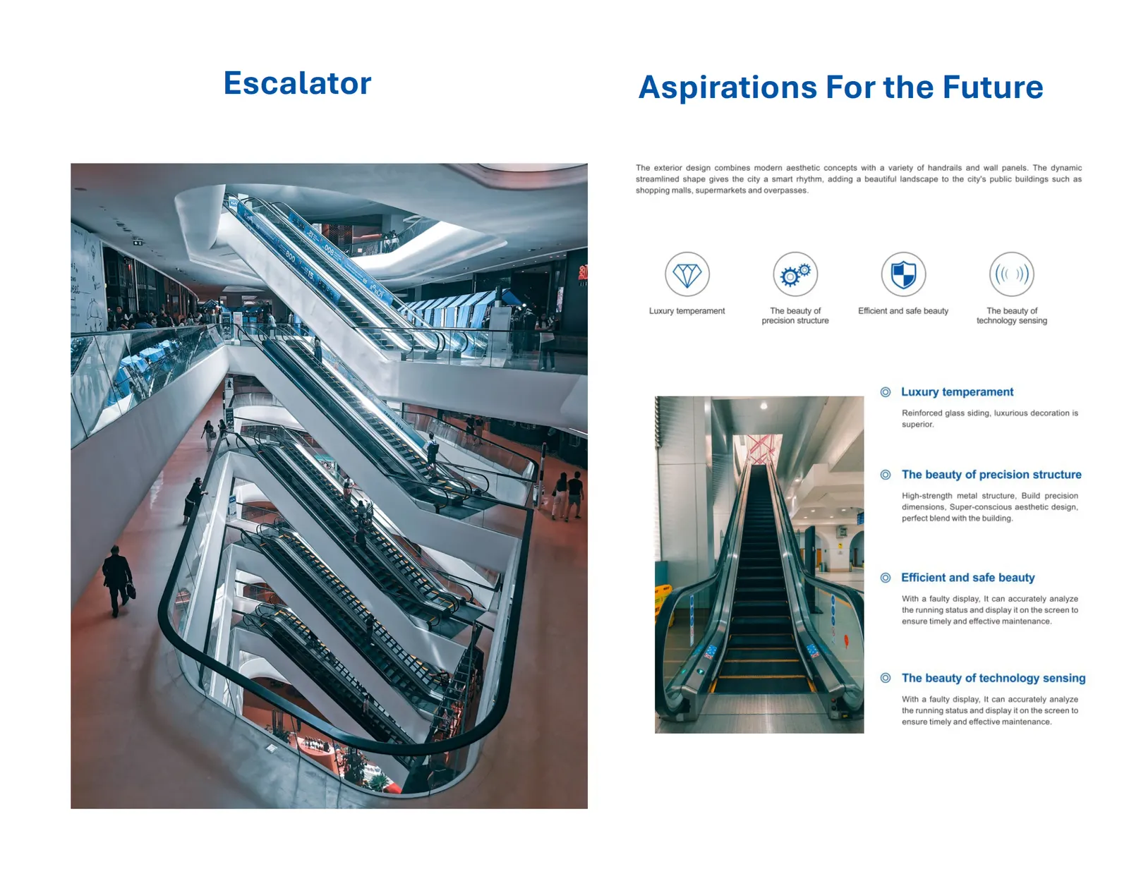 Indoor Escalator