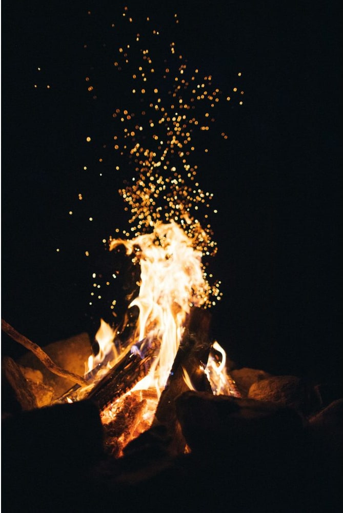 18" Smokeless Fire Pit